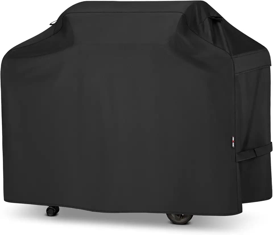Unicook Grill Cover Heavy Duty Waterproof UV Proof, 75 inch X-Large, Black