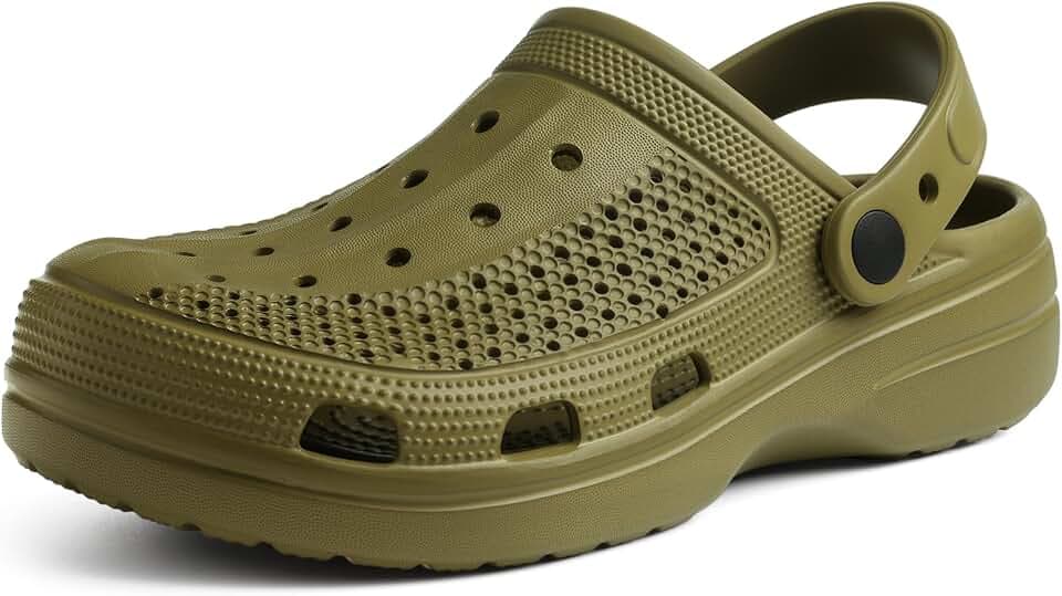 Beslip Garden Clogs for Women and Men Comfy Shoes with Medium Arch Support