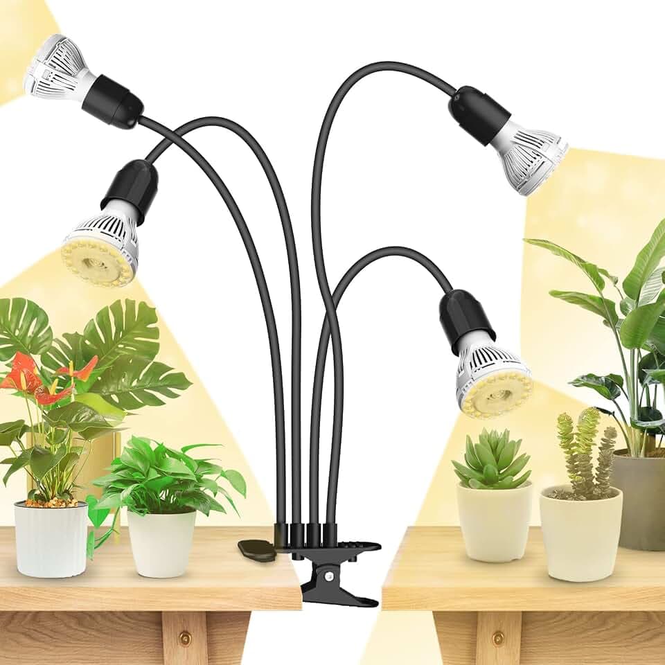 SANSI LED Grow Lights for Indoor Plants, 600W Full Spectrum Plant Light