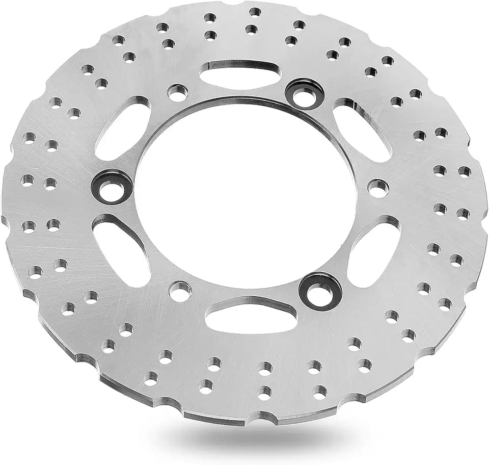 220mm Rear Brake Rotor Disc Compatible with Kawasaki NINJA 300 EX300 ABS 2013-2018 Versys X300 X 300, 420 Stainless Steel Motorcycle Brake Rotor