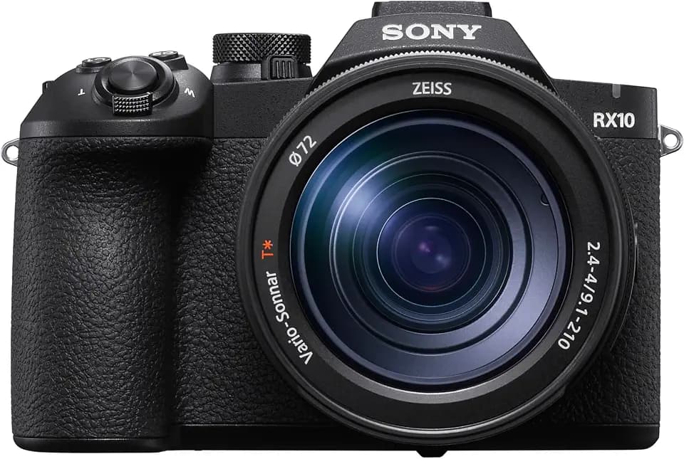 Sony RX10 V – Premium 25x high-Zoom Camera with 24–600mm F2.4-4 Super-telephoto Lens, 20.1 MP Stacked Backside-Illuminated Sensor, AI-Based autofocus, up to 30 fps Burst Shooting