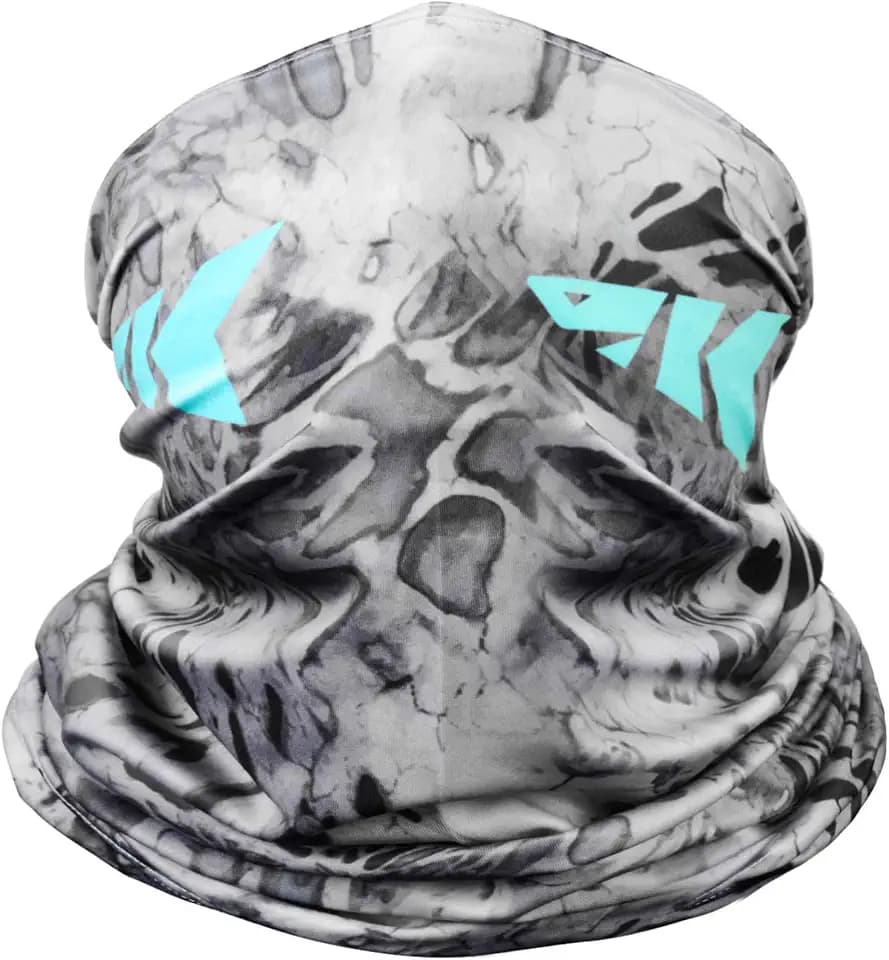 KastKing Sol Armis UPF50+ Neck Gaiter, Hydrocool Fishing Mask, Men & Women