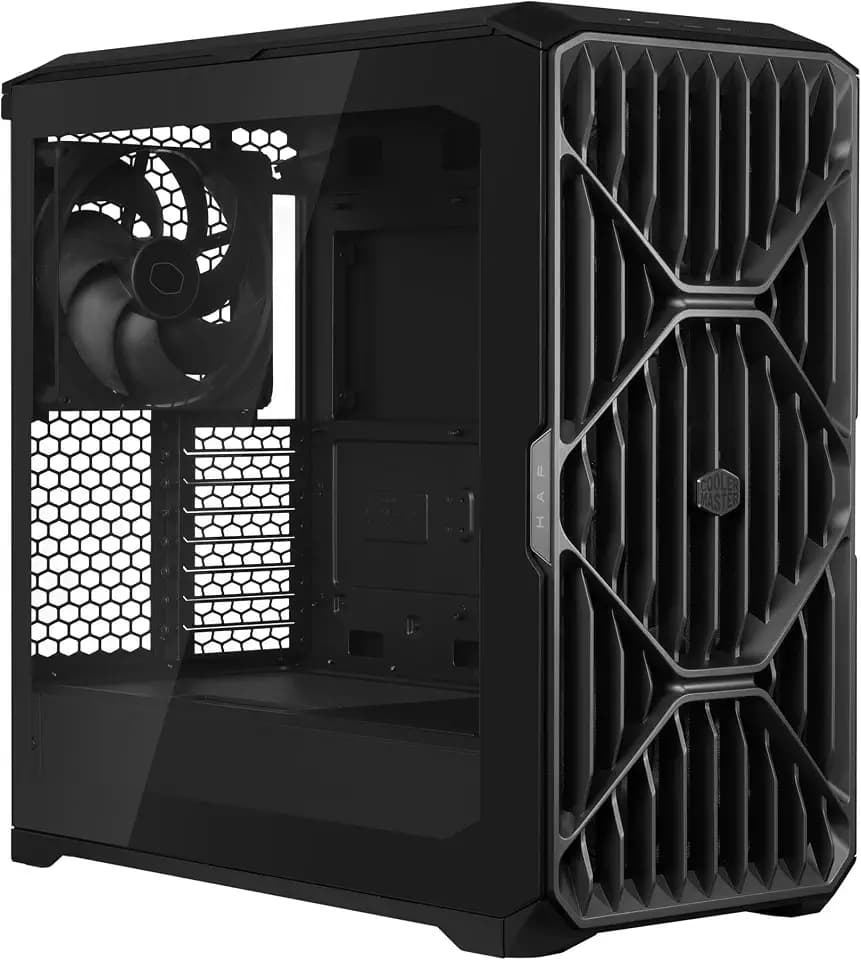 Cooler Master HAF II 500 ATX PC Case, High Airflow Dual 220mm + 180mm Fans