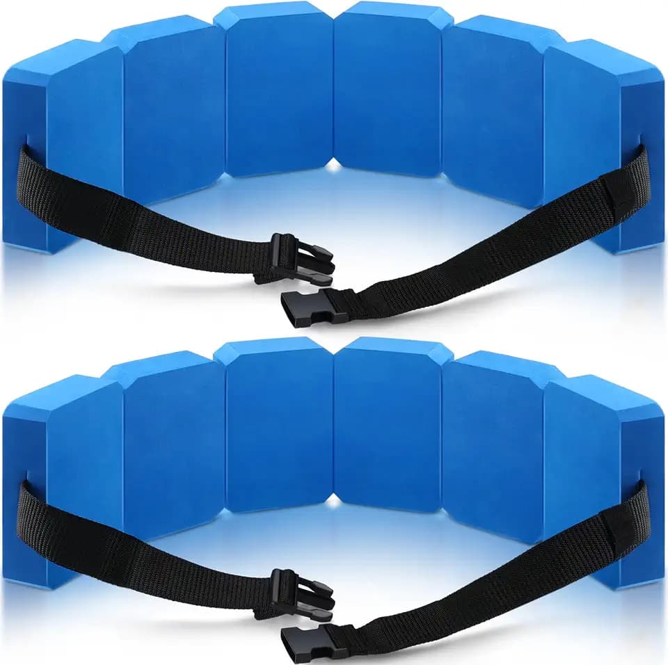 Lenwen 2 Pcs Swim Belt for Adults Adjustable Waist Training