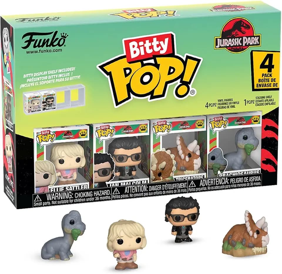 Funko Bitty POP! 4 Pack: Jurassic Park - Triceratops