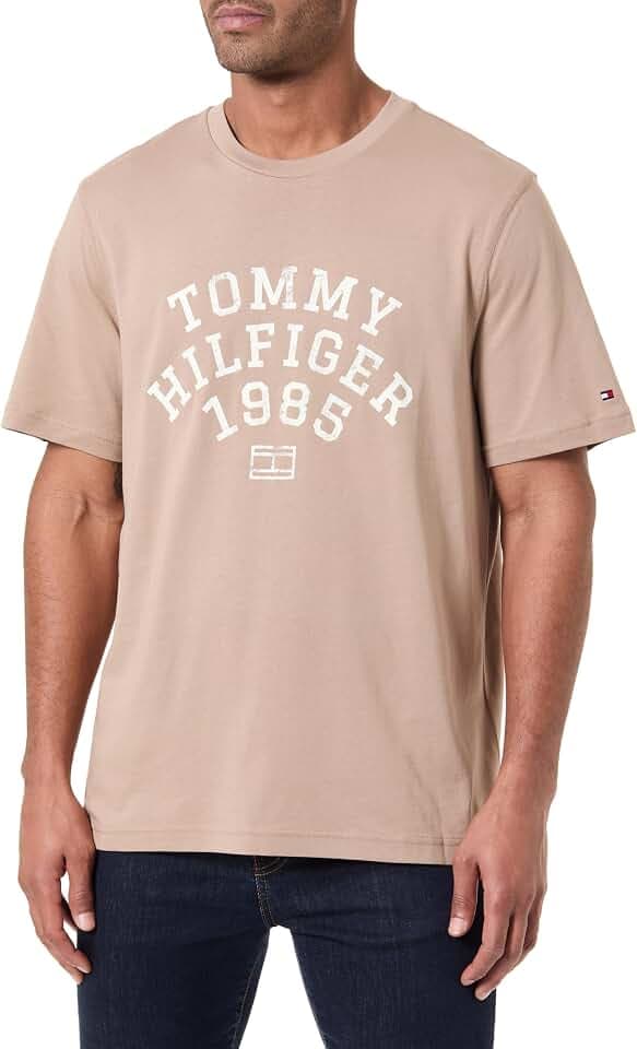 Tommy Hilfiger Herren Hilfiger Arch Tee Mw0mw41470 S/S T-Shirt (1er Pack)