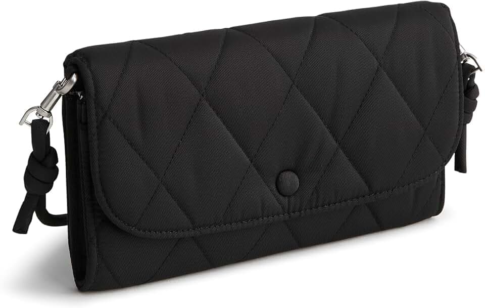 Vera Bradley Women's Performance Twill Wildwood Wallet Crossbody Bag