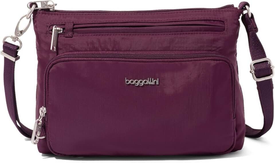 Baggallini Securtex Anti-Theft Keepsake Crossbody