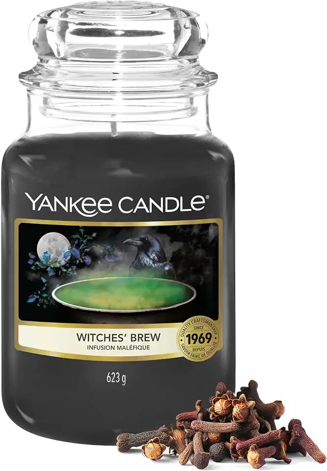 Yankee Candle Duftkerze | Witches' Brew Großes Glas | Lange Brenndauer: bis zu 150 Stunden