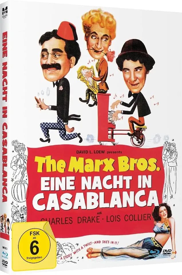 The Marx Bros. - Eine Nacht in Casablanca (Blu-ray+DVD)