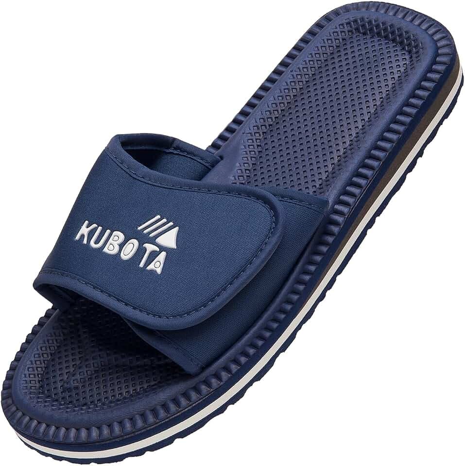 Kubota Badelatschen mit Klettverschluss für Herren & Damen