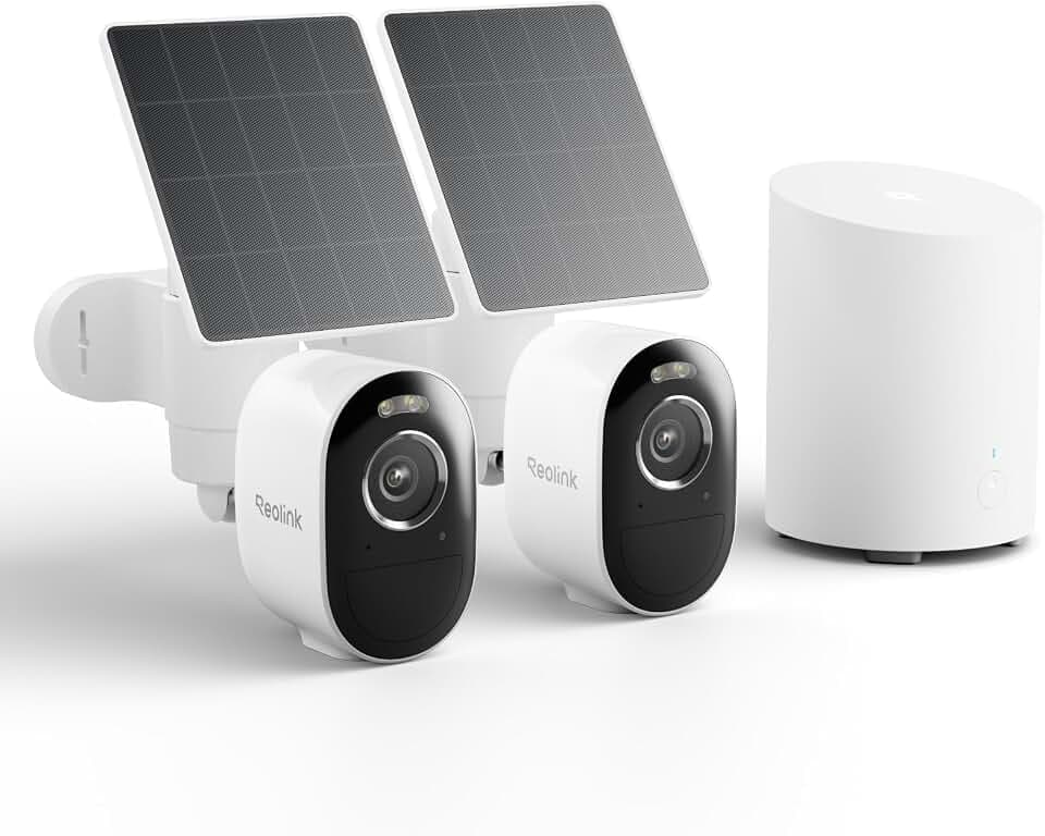 REOLINK 3K 5MP HD Security Camera System No Subscription 2 Pack