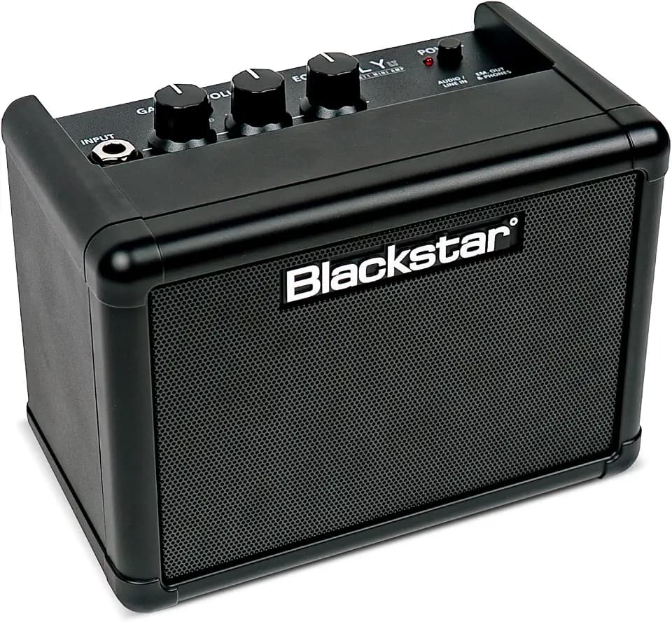 Blackstar Fly 3 LT Mini-E-Gitarre, tragbar, batteriebetrieben, Schwarz
