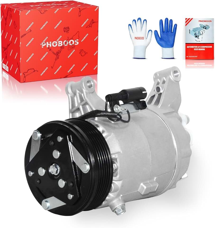 PHOBOOS A/C Compressor with Clutch Compatible with Mini Cooper