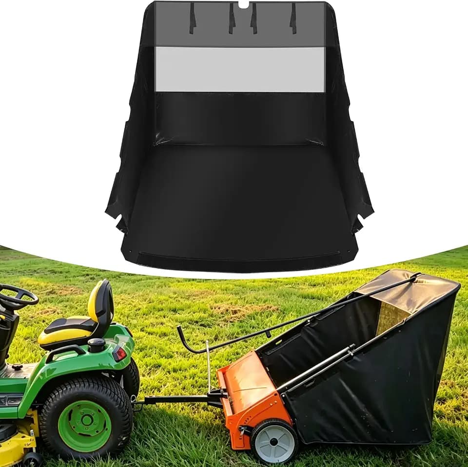 Upgraded 42904 Hopper Bag for Agri-Fab 44" Sweeper Parts, Lawn Leaf Sweeper Bag Replacement for 45-0492 45-0492-669 45-0492-JD 45-04921 45-0523-DR Tow Lawn Sweeper Parts