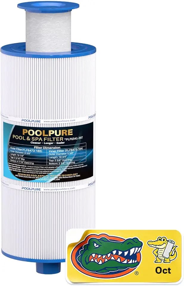 POOLPURE 6541-397 SPA Filter Replaces Sundance Spa Filter 880 Series 1PACK