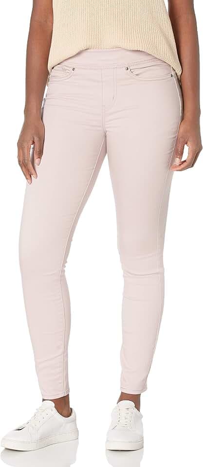 Levi Strauss Signature Gold Women's Totally Shaping Pull-on Skinny Jeans Mid-Rise Stretch Denim Curvy (Available in Plus)