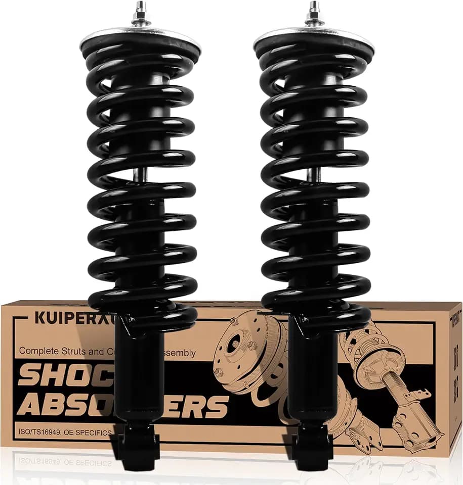 KUIPERAUTO Pair Front Complete Strut Shock Absorbers Spring Assembly 171103 Compatible for 2005-2012 Nissan Pathfinder XTERRA / 2009-2012 Suzuki Equator
