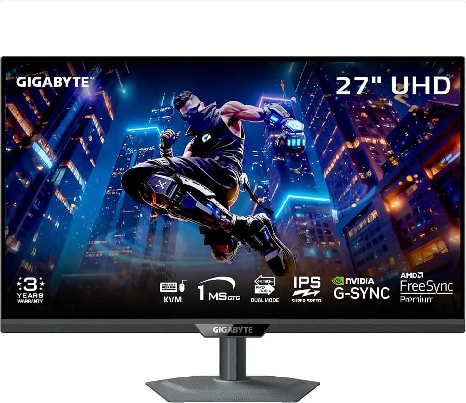 GIGABYTE M27UP SA 27" SuperSpeed IPS Dual Mode UHD/FHD Gaming Monitor