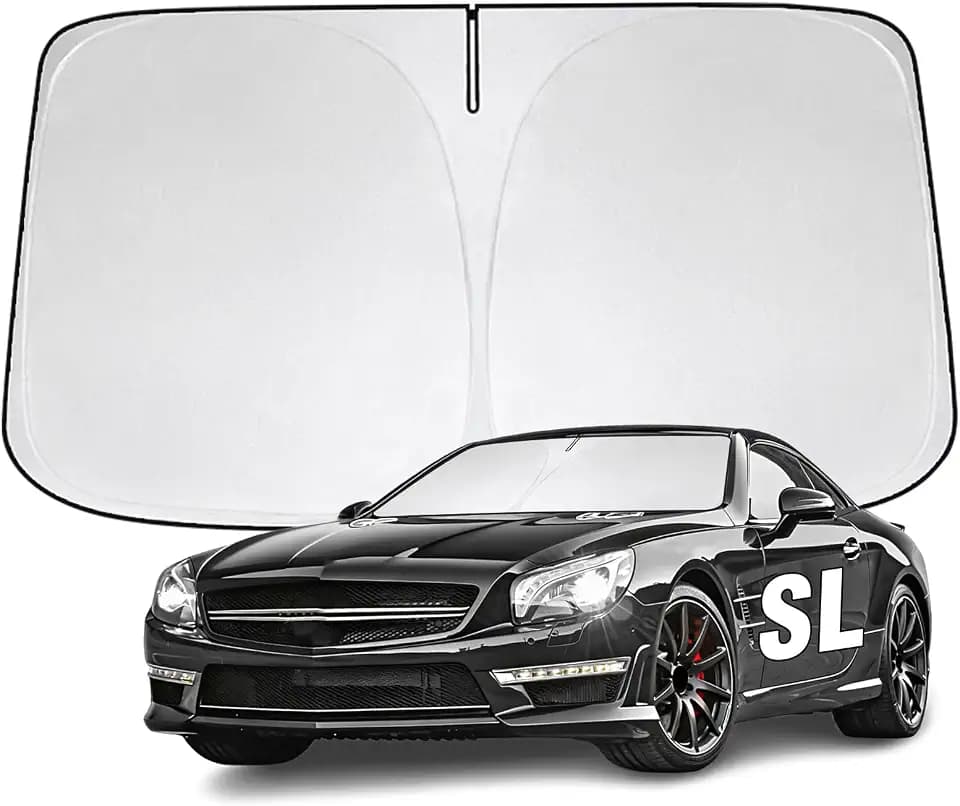 Windshield Sun Shade for Mercedes Benz SL 400 450 500 SLC300 2013-2026