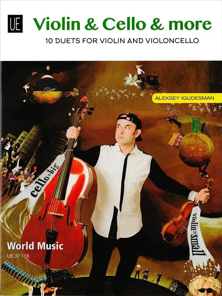 Violin & Cello & More: 10 Duette. für Violine und Cello. Spielpartitur.