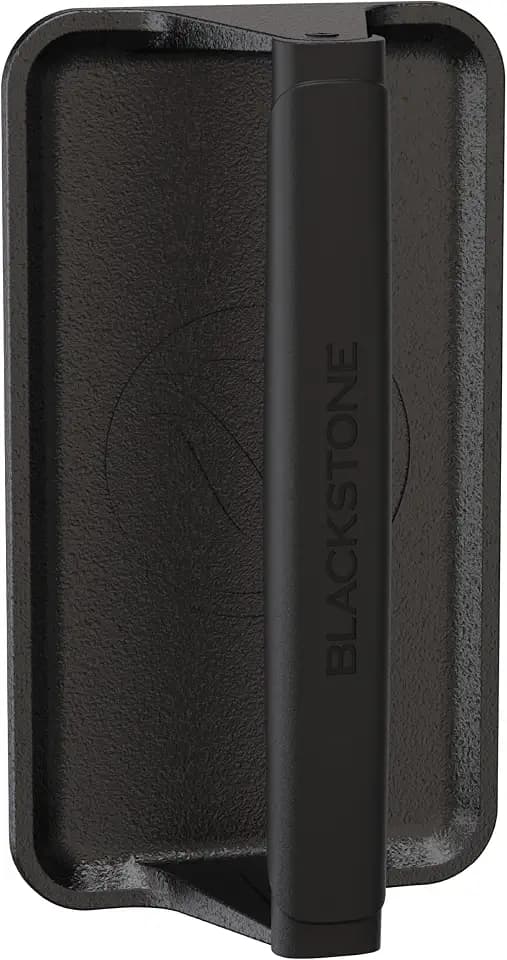Blackstone® Pre-Seasoned Cast Iron Griddle Press, 10" x 5.5", Black