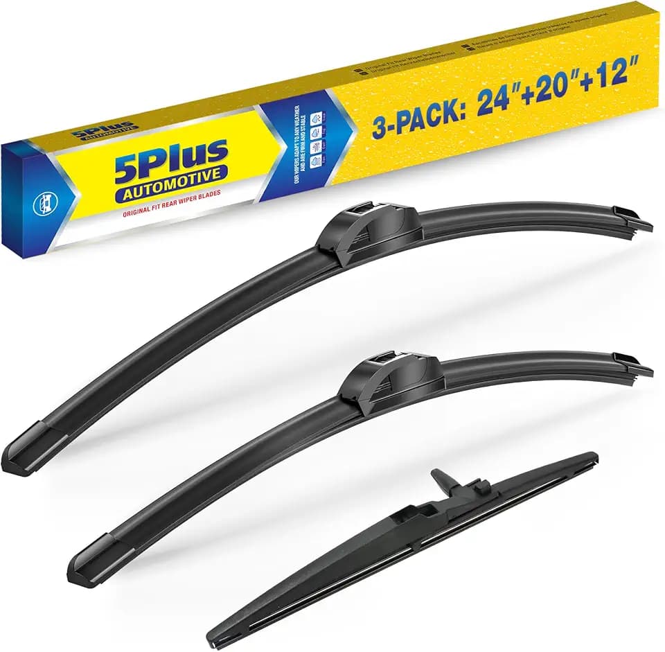 5 PLUS Custom-Fit Wipers fits Toyota 4Runner 2010-2024 Windshield Wipers