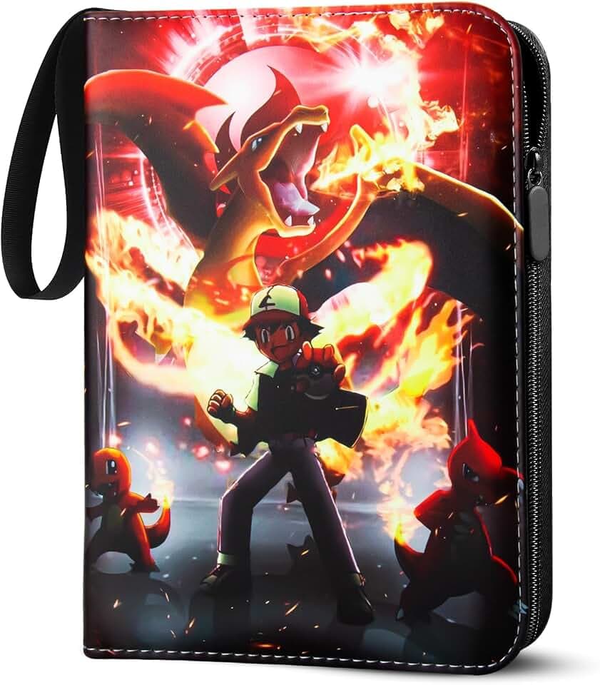 Sammelkarten Album Groß,Sammelalbum für Pokemon Karten 900 Pockets Ordner