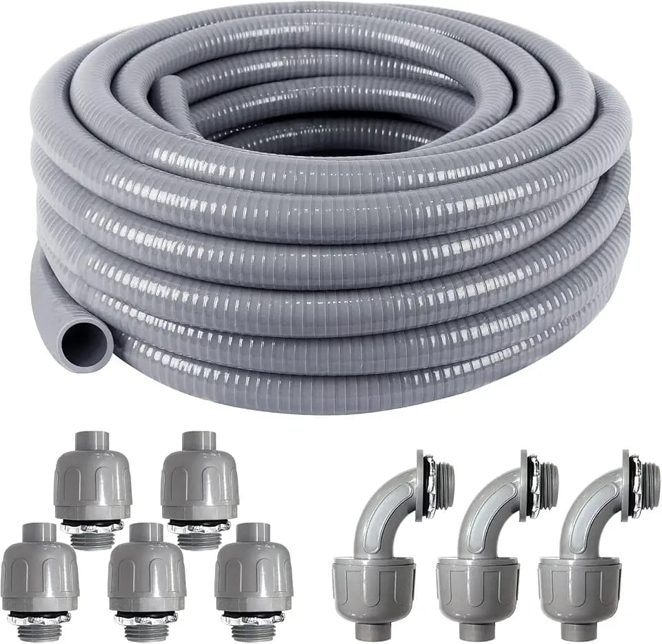 3/4 Inch 25ft Electrical Conduit Kit UL Certification,3/4 Flex Conduit