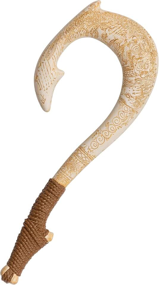 Disney Moana Fish Hook Costume Accessory, Officially Licensed 17 Inch Halloween Plastic Costume Prop