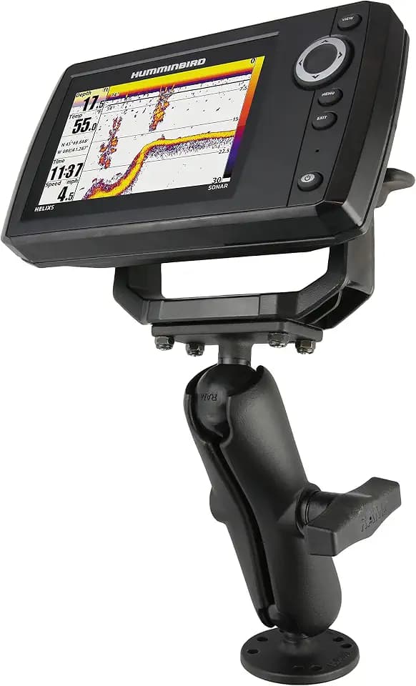 RAM MOUNTS Marine Electronics Drill-Down Mount with Medium Arm