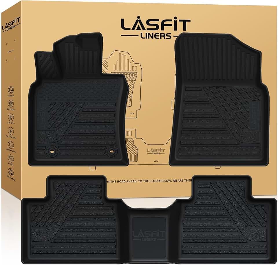 LASFIT Floor Mats for Toyota Camry 2025 2026 Hybrid/LE/SE/XSE/XLE