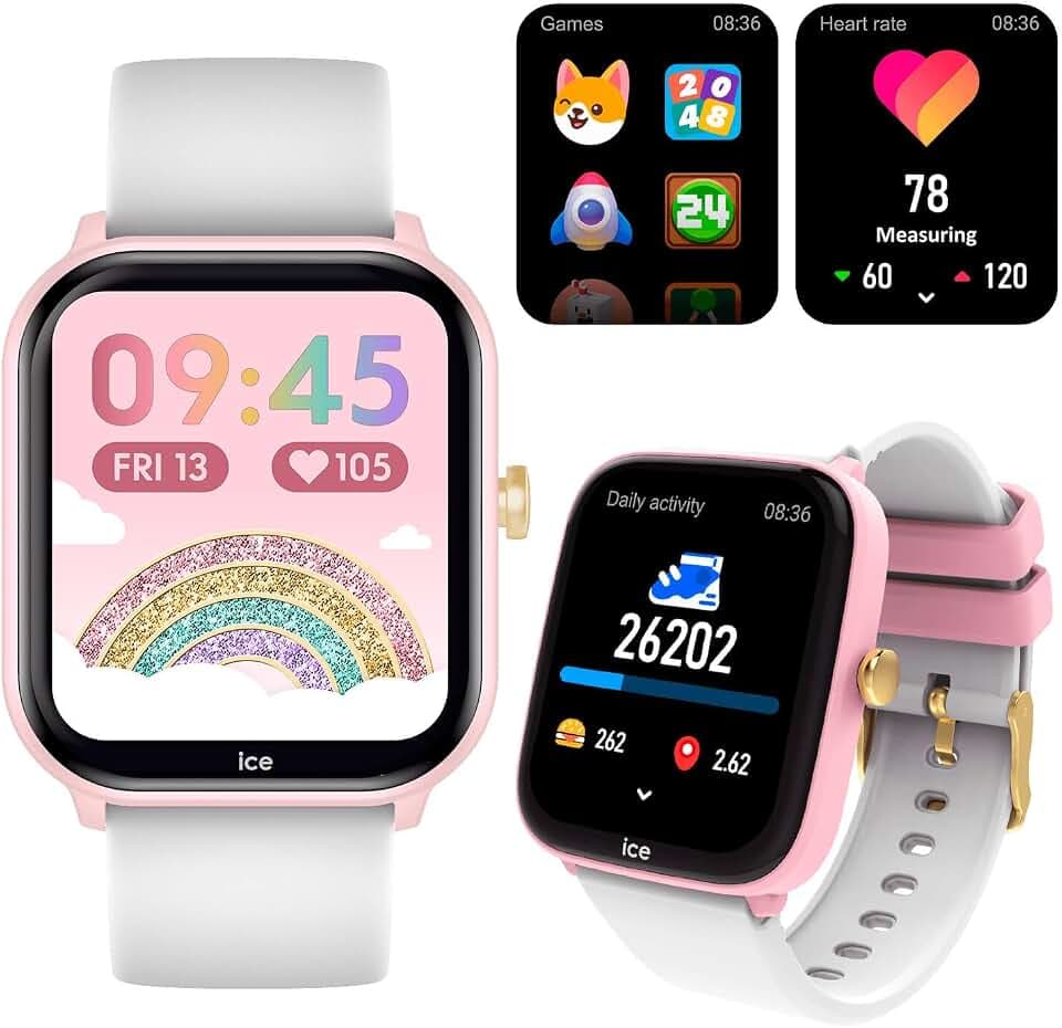 Ice-Watch - ICE smart junior 2.0 - Connected Watch für Kinder mit Silikonarmband (1,75 inch)