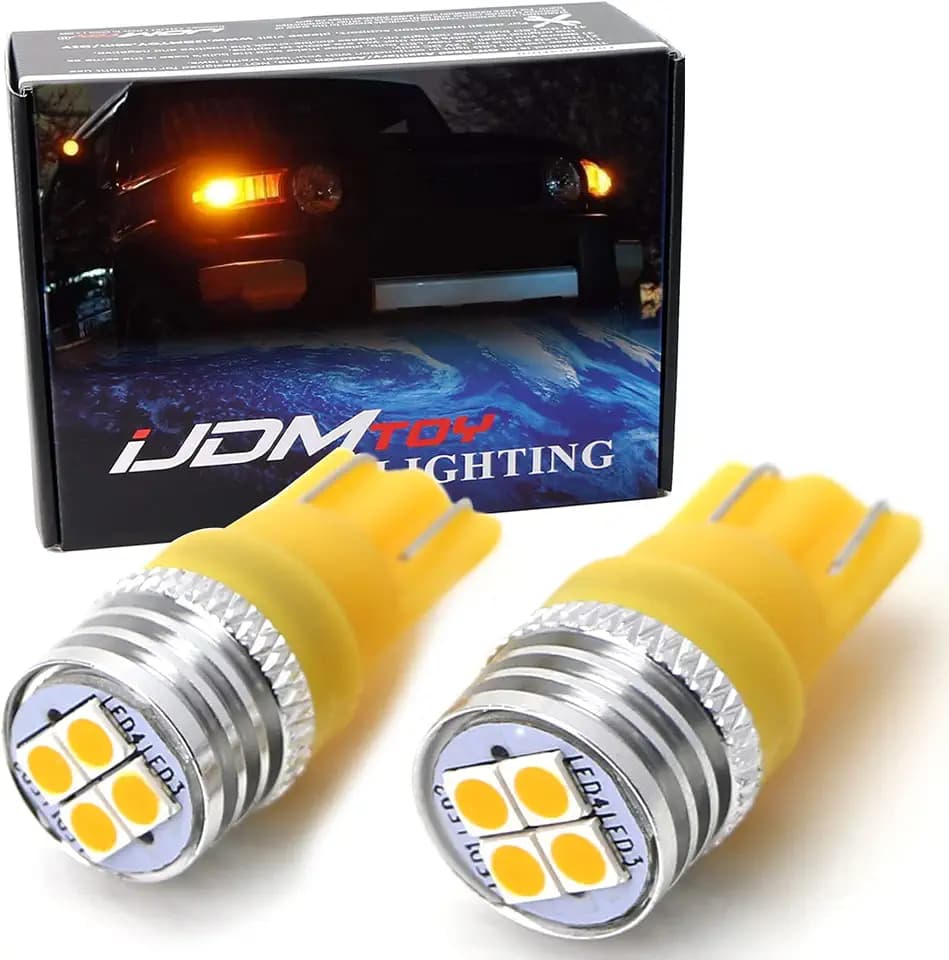 iJDMTOY LED Side Mirror Running Light Bulbs For Toyota 2007-2014 FJ Cruiser