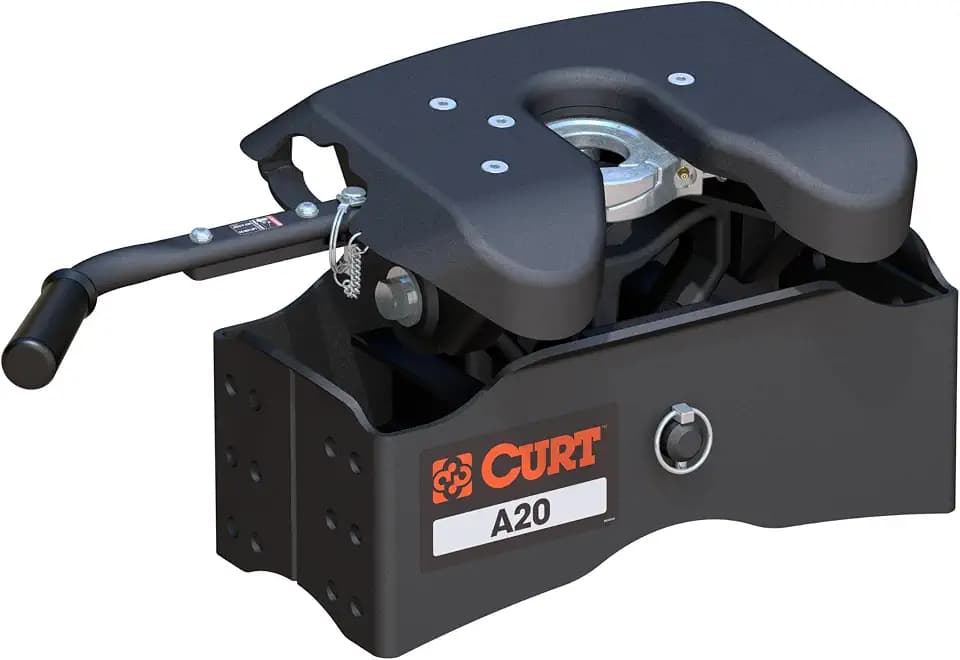 CURT 16540 A20 5th Wheel Hitch Head Only, Legs or Roller Required, 20,000 lbs.