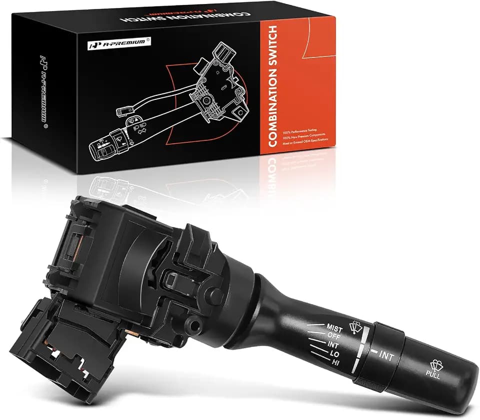 A-Premium Windshield Wiper and Washer Switch Assembly Lever