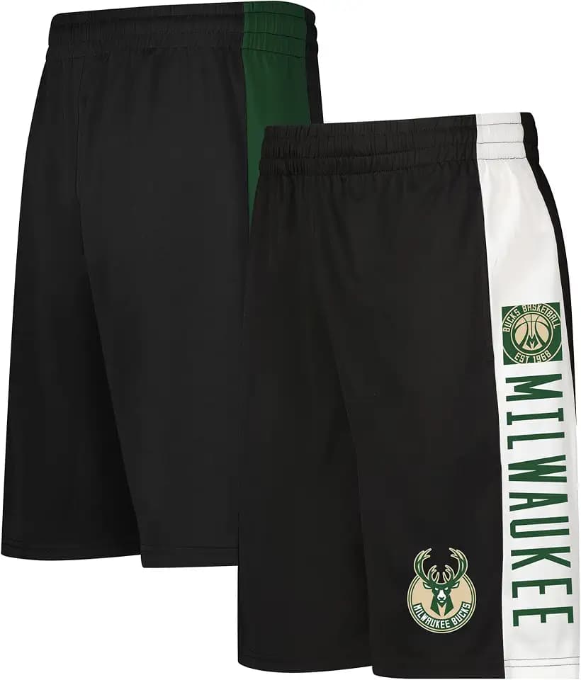 Ultra Game Men's NBA Official Mesh Basketball Shorts
