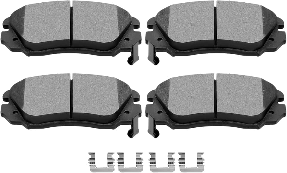 Front Brake Pads,ECCPP Front Ceramic Brake Pads Kits For Chevy For Equinox