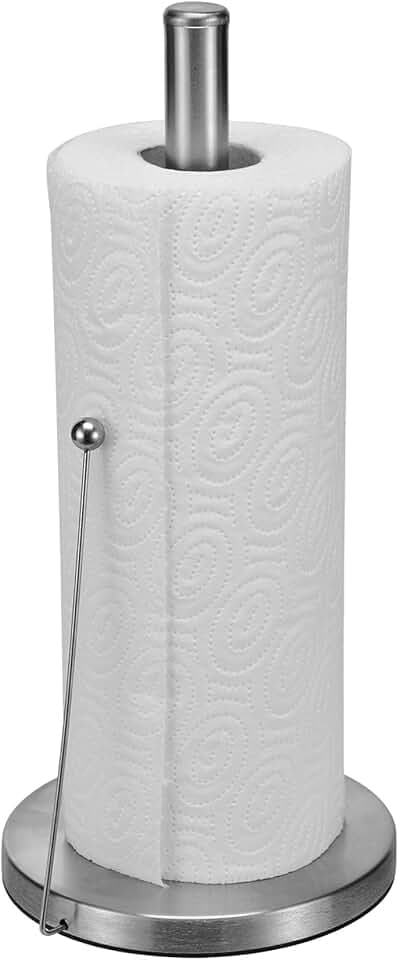 Haushalt International Küchenrollenhalter Edelstahl Küchenrolle Halter Küchenpapierhalter
