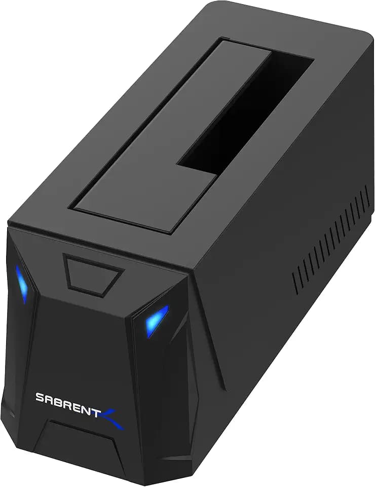 SABRENT USB 3.0 to SATA Hard Drive Docking Station, 2.5/3.5in (EC-UBLB)