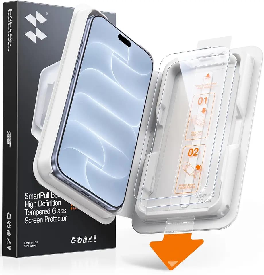 SMARTDEVIL 2 Pack CrystaShield Klarheit für iPhone 18 Pro Panzerglas