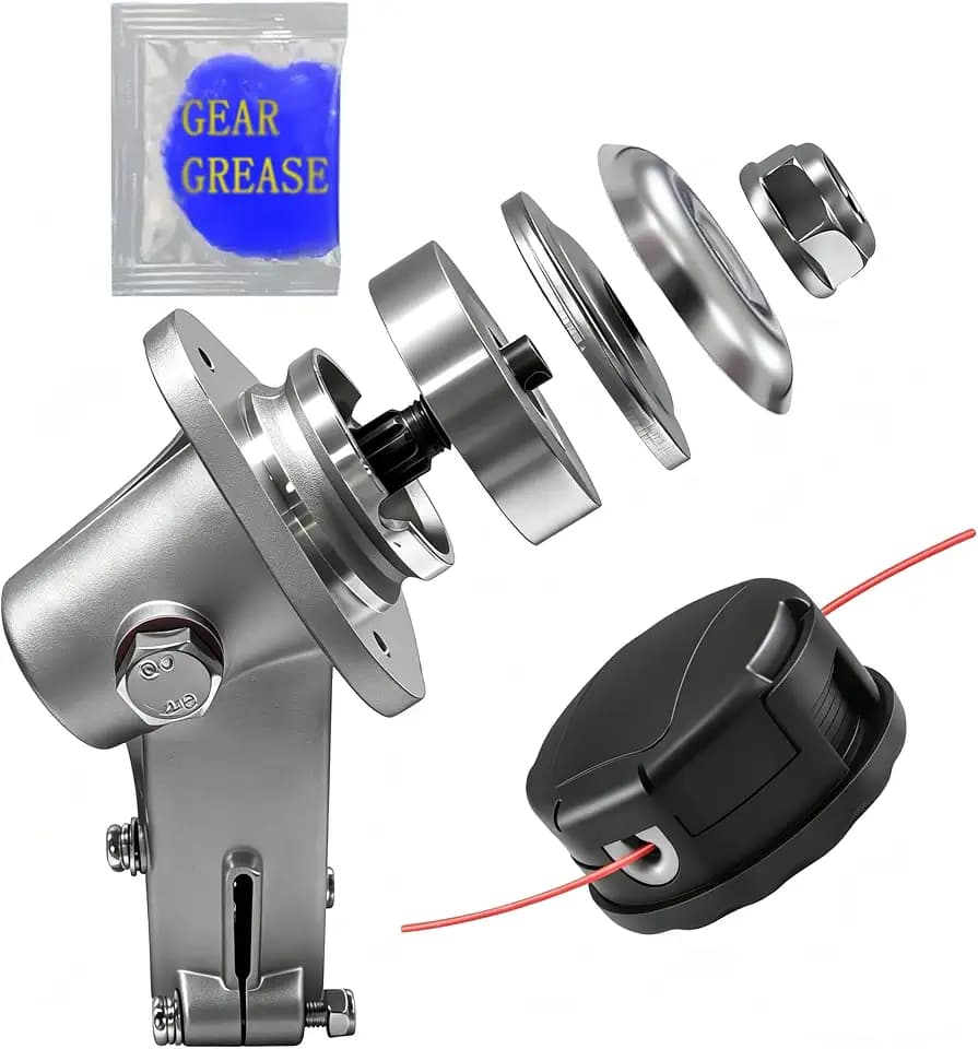 2-in-1 Trimmer Gearbox Head & SRM 225 Trimmer Head Replacement for Echo SRM-225 SRM-225i SRM-2620 SRM-3020, Replaces P021008182 99944200907 P021053950 p021008181, Weed Eater Spare SRM 225 Parts