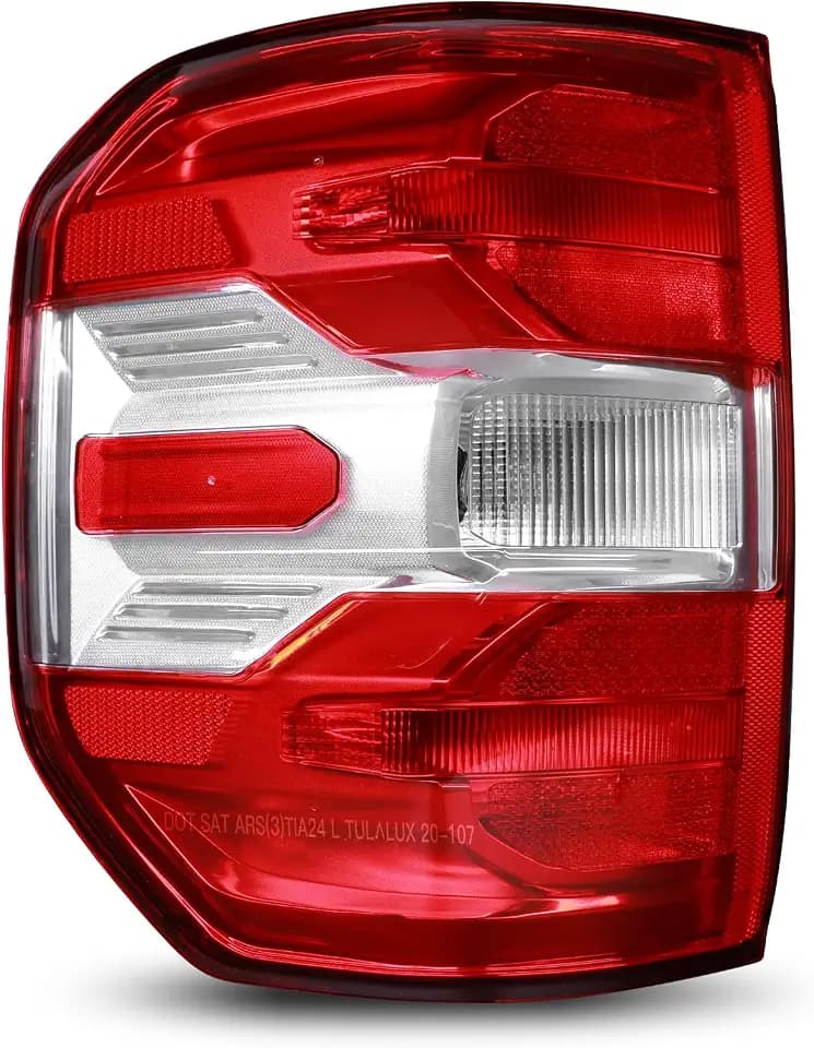 Left Red Tail Light Compatible with 2022–2024 Ford Maverick XL/XLT, Driver Side OE Style Rear Lamp, Plug & Play