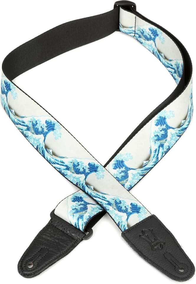 Levy's Masterpiece Series 2" Polyester Guitar Strap with Tri-Glide Adjustment