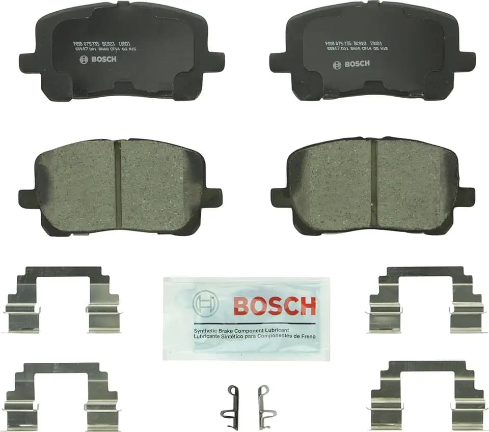 BOSCH BC923 QuietCast Premium Ceramic Disc Brake Pad Set - Front