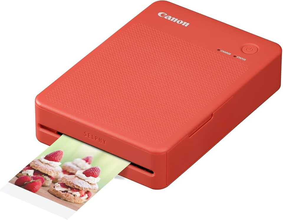 Canon SELPHY QX20 Mini Fotodrucker Handy, Aufkleber, 100-Jahr-Stabilität
