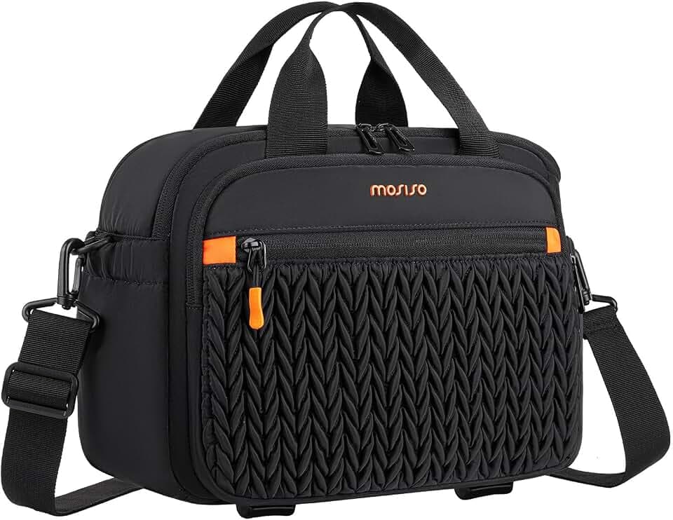 MOSISO Camera Bag, DSLR/SLR/Mirrorless Photography Shoulder Bag, Black
