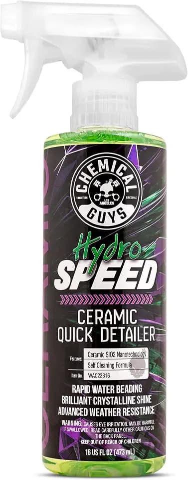 Chemical Guys, HydroSpeed Ceramic Quick Detailer Spray, Slick Gloss, 16 oz