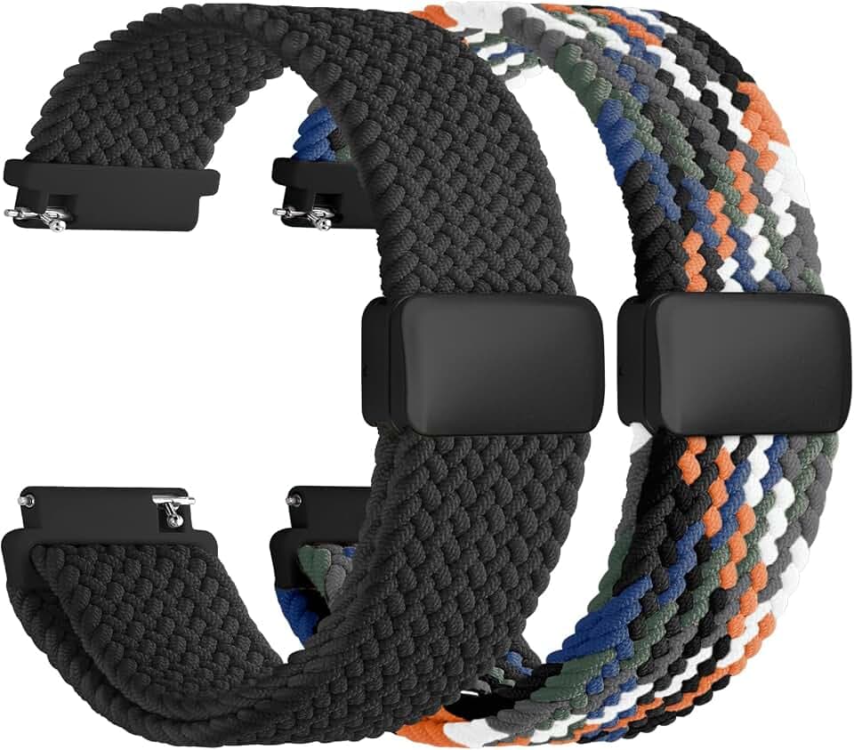 Uhrenarmband 22mm Nylon für Garmin Venu 4 45mm/3/2/Vivoactive 4 45mm