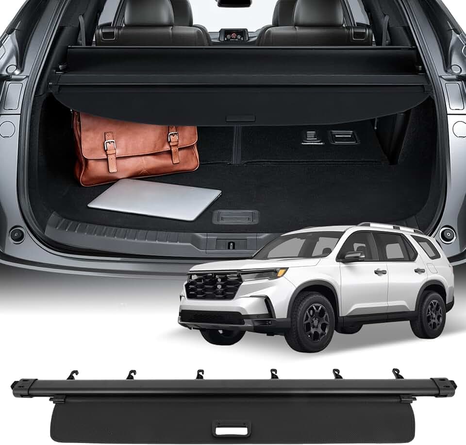 SCITOO Cargo Cover 2016 2017 2018 2019 2020 2021 2022 Fit for Honda Pilot